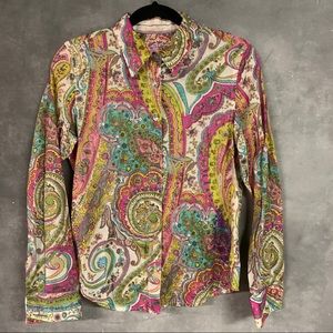 Robert Graham Ladies Dress shirt size small